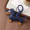 En Stock Fabricante Piel Dibujo Animado Forma Animal Lindo Estilo Ins Perro Dachshund Bolso Colgante