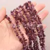 Suministro directo de fábrica pulsera de piedra de cristal irregular con cuentas de grava de amatista amarilla accesorios de joyería DIY piedra de desmagnetización