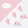 Clips de Esquina Triangulares, Carpetas de Archivo, Clips para Libros, Clips Protectores Antirrizado para Esquinas de Exámenes, Tiras de Clips para Organizar y Prevenir Bordes Rizados