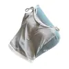 Fórmula de Capas: Camisola de Color Contrastante para Mujer, Modal Elástico y Versátil con Almohadilla en el Pecho, Cuello Cuadrado con Botones, Ropa Interior para Primavera y Verano