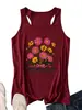 Madres plantan semillas Amazon eBay sitio independiente moderno y elegante camiseta sin mangas para mujer para comercio exterior