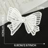 Duo Cool Desenho Animado Laço de Renda Bordado em Renda Adesivo DIY Acessórios para Diário Broche Acessórios para Pinos de Cabelo Adesivo de Tecido