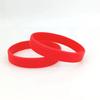Pulsera unisex brillante sin cabeza para niños adultos actividad de construcción de grupo de empresa equipo pulsera de silicona de color sólido en blanco