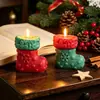 Nova Meia de Natal Vela Perfumada Presente de Natal Aniversário Vela de Natal Lembrancinha Festa Fragrância Criativa Romântica