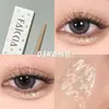Dibuja Fácilmente Gusano de Seda Durmiendo ~ Pluma Flash Maquillaje de Ojos Perlado Pegamento para Delineador de Ojos en Pluma Impermeable No Irrita Principiantes Nuevo