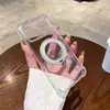 Soporte Magnético Giratorio 360 Compatible con Funda de Teléfono iPhone 18 Pro Max Anticaídas Transparente Cubierta Protectora Apple 17