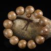 Pulsera de Cuentas de Madera de Buda Alas de Pollo Africanas Hilo de Palo de Rosa Rosario de Juego Pulsera de Joyería de Madera para Hombres y Mujeres