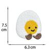Pegatina de Tela Adhesiva de Dibujos Animados Perro West Highland Toalla Bordada Pegatina Bordada Carcasa de Teléfono Móvil Accesorios para Ropa Zapatos y Sombreros Parche Decorativo Adhesivo