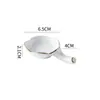 Plato Creativo para Condimentos con Borde Dorado Plato Pequeño para el Hogar Plato de Cerámica para Salsa de Hotel Reposapalillos Plato Multifuncional para Vinagre Plato para Sumergir en Olla Caliente