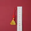 2026 Festival de Primavera Colgante para Puerta Principal Plántula de Sorgo Mini Escoba Decoración Colgante para Mesita de Noche de Bebé Escoba Pequeña Tejida a Mano Regalo de Inauguración Mudanza