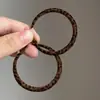 ¡Nuevos Estilos para Otoño e Invierno! Pendientes de Terciopelo Marrón Oscuro con Estampado de Leopardo, Pendientes Grandes Redondos para Mujer, Pendientes de Moda Sexy que Hacen tu Rostro Más Pequeño
