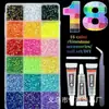 Em Estoque Atacado Conjunto de Cores Mistas com 40 Compartimentos Strass de Resina com Fundo Plano 3mm Acessórios para Unhas Artesanais DIY Acessórios para Roupas