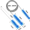 Fabricantes de Shenzhen em estoque Amazon transfronteiriço kit de escova de limpeza de tubo CPAP escova de mola escova de limpeza de tubo