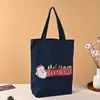 Atacado do Fabricante Bolsa de Lona Logotipo Personalizado Bolsa de Algodão Portátil Sacola Publicitária de Compras Proteção Ambiental Atacado Personalizado