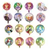 Al por mayor una variedad de globos de película de aluminio de 18 pulgadas con forma de bola redonda, corazón, Princesa Sofía, Sirena, juguetes de cumpleaños para niña de bebé
