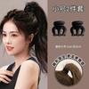 Pinza para el cabello de cola de caballo alta negra de alta calidad para mujer, parte posterior de la cabeza, artefacto fijador anti-colapso, nueva pinza para el cabello de bola 2023