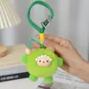 Lindo Llavero Colgante de Piel Sintética de Conejo Mink Estilo Ins Muñeco de Peluche Juguete Adorno para Mochila Bolso Regalo para Coche