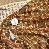 Tela Estampada Digital Estilo Palacio Retro Nuevo Estilo Nacional Chino Brocado Material de Algodón para Vestidos Qipao, Blusas y Hanfu