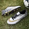 Sapatos de Futebol Masculinos e Femininos para Comércio Exterior Transfronteiriço, Sapatos de Futebol Esportivos, Travas Longas, Travas Quebradas, Sapatos de Treinamento para Jogo de Futebol, Resistentes ao Desgaste e Respiráveis