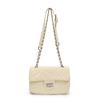 Bolsa pequena de mão popular deste ano 2025 novo estilo pequena fragrância moda fecho de aba bolsa tiracolo versátil para mulheres