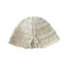Sombrero de pescador de punto con lazo para niña, gorro de lavabo de invierno, estilo coreano, para otoño e invierno, nuevo estilo