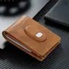 Carteira Rastreadora Samsung Mais Vendida no Exterior para Homens Ultra Fina com Folhas Soltas Grande Capacidade Porta-Cartões Anti-Roubo Rfid