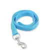 Venda Direta da Fábrica Coleira Simples para Pet Coleira para Cachorro Imitação de Nylon Poliéster Cor Sólida Cor Doce Coleira para Cachorro Coleira para Cachorro