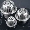 Dreno de Piso para Telhado de Aço Inoxidável 304 Varanda Esgoto Externo Tampa de Rede Anti-Entupimento 110 PVC Redondo Filtro Universal