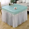 Cubierta Impermeable y a Prueba de Aceite para Estufa Eléctrica Tela Delgada de Verano Cubierta Cuadrada para Horno Eléctrico Cubierta para Mesa de Fuego Cubierta para Estufa de Mesa de Café