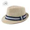Sombreros para Hombres de Mediana Edad y Mayores, Sombreros de Sol de Verano, Sombreros de Viaje para la Playa, Sombreros de Paja Jazz, Sombreros de Sol de Moda