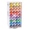 Portalápices Giratorio, Almacenamiento de Aspecto Elegante, Estante de Almacenamiento para Escritorio, Estante Dividido para Pinturas, Estante de Almacenamiento para Marcadores de Preescolar