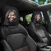 Fundas para reposacabezas de coche de la serie de personajes transfronterizos, fundas elásticas estampadas para almohada de cuello reposacabezas, fundas personalizables para almohada de coche almohada de cuello