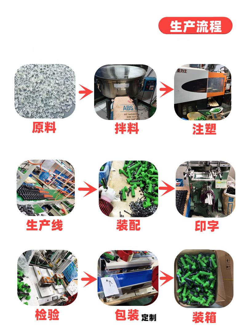 园林家用便携花园水管洗车水枪 8功能塑料可调节喷头高压泡沫水枪