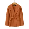 Chaqueta de Traje para Mujer 2026 Primavera y Otoño Nueva Elegante Adelgazante Europea y Americana Transfronteriza Suelta Casual Traje Versátil Superior