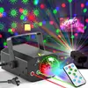 Luz de Palco Bola Mágica Laser 220V Plug-in Luz LED de Atmosfera para Festa Luz de Bola Mágica Luz Estroboscópica Ativada por Som