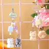 Tribu Linda Vajilla Afelpada Colgante Divertido Llavero de Pareja Muñeco de Peluche Funda de Teléfono Accesorios Colgantes para Bolsos