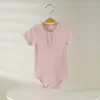 Macacão Curto Bebê Verão Roupas para Recém-Nascido Macacão Triângulo para Recém-Nascido Pijama Roupas de Engatinhar