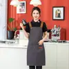 Delantales para Fruterías con Impresión de Logo Personalizado, Uniformes de Trabajo Modernos para Camareros para Cadenas de Supermercados de Alimentos Frescos