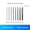 Agulha de Perfuração de Aço Inoxidável 304 com Ponta Chanfrada, Tubo Capilar com Tubo Redondo Ranurado, Corte a Laser de Precisão para Tubos de Parede Fina de Pequeno Diâmetro