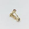 Acessórios de brincos DIY Super Flash Zircon Parafuso Clipe de orelha Ajustável em forma de U Ear Stud para Ear Clip Converter