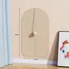 Alfombrilla de Sisal Tabla Rascadora para Gatos Nido Resistente al Desgaste y que no Suelta Pelo Tabla Rascadora para Uñas de Gato Pared Anti-Rascados de Gato Juguete para Gatos Protege el Sofá y Afila las Garras