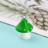 Pingente de cogumelo com bolinhas coloridas de resina, bolsa, chaveiro, acessórios de joias, faça você mesmo, material artesanal, grande quantidade Congyou
