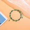 Pulsera de la Suerte Ojo Turco Ojo Malvado Palma Trenzada Hecha a Mano Más Vendida Transfronteriza Hamsa Pulsera Ojo Azul