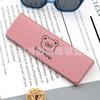 Estuche para gafas de miopía 2023ins, pequeño, fresco, de lujo, para estudiantes, hombres y mujeres, portátil, de compresión, con logotipo retro, nuevo, al por mayor