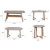 Habitación de alquiler mesa cuadrada redonda pequeña mesa de café simple mesa de negociación al por mayor mesa auxiliar mesa auxiliar de sofá de sala de estar mesa de esquina