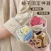 Herramienta de Fijación de Manga para Apretar Puños de Camisa, Traje y Hanfu; Correas elásticas largas antideslizantes para acortar mangas