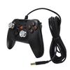 Fábrica fuente directo PS3/PC juego gamepad con cable doble vibración controlador de juego con cable