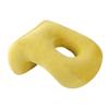Artefacto de oficina almohada multifuncional para siesta logo cabeza cara hacia abajo felpa color sólido almohada viene con imágenes