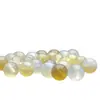 Ágata Natural Color Bonito Cuentas Redondas Hechas a Mano DIY Pulseras a Juego Accesorios para Pulseras con Cuentas Venta al por Mayor Suministro en Vivo