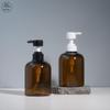 Fábrica em estoque estilo nórdico grande capacidade frasco de banheiro frasco de emulsão frasco vazio frasco com pump através de chá frasco de ombro redondo